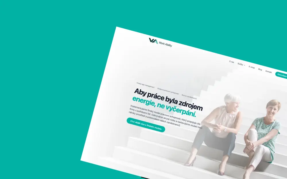 Work Ability CZ s.r.o – náhled projektu