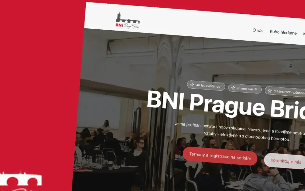 BNI Networking – náhled projektu